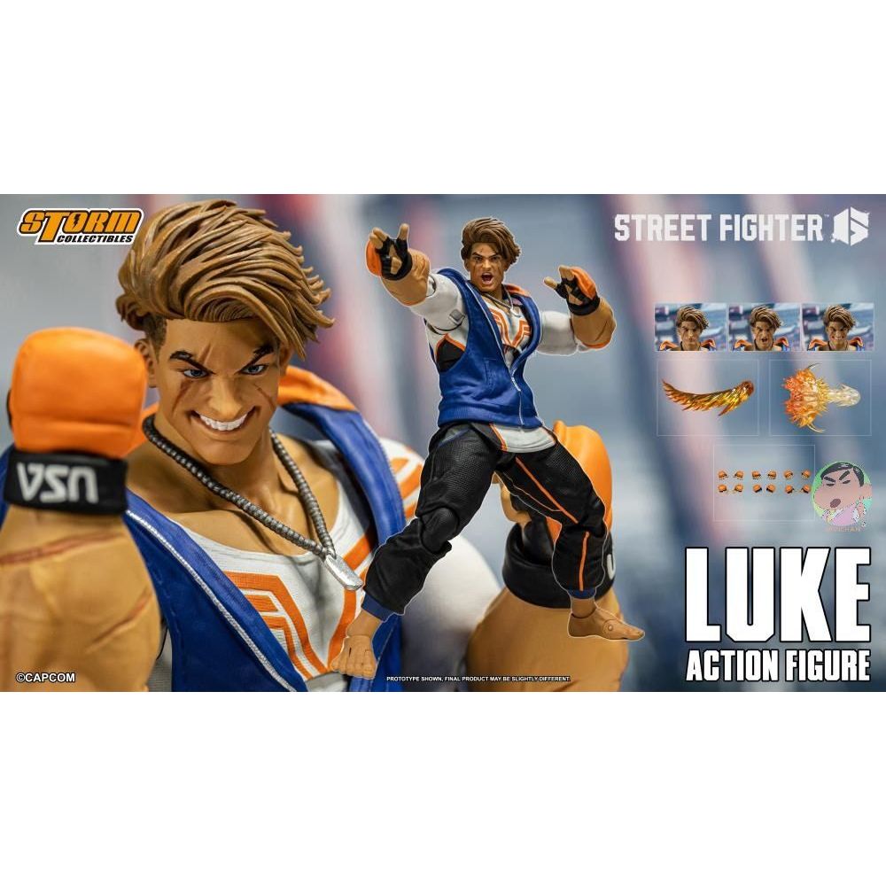 Storm Toys LUKE - STREET FIGHTER 6 แอ็คชั่นฟิกเกอร์