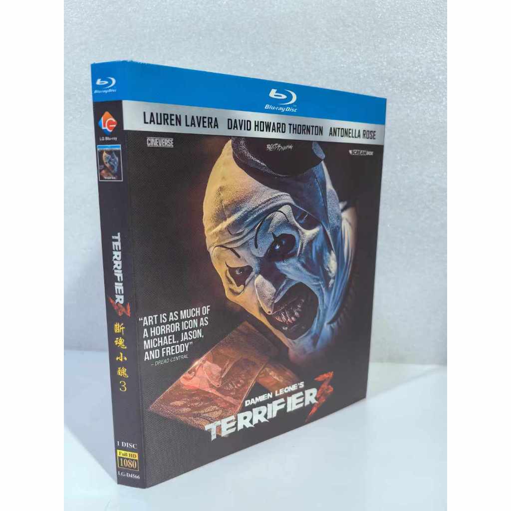 Blu-ray BD American Horror/Terrifier Joker 3 Terrifier 3 (2024) Jason Patrick Daniel Ruck Rename: Ex