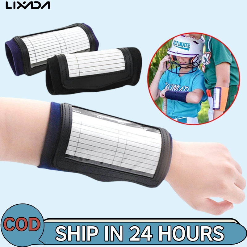 [LIXADA Mall] สายรัดข้อมือเล่นฟุตบอลพร้อมหน้าต่างใสฟุตบอลมืออาชีพบาสเกตบอลซอฟต์บอลปลอกแขนเล่นพร้อมความยืดหยุ่นที่ดี