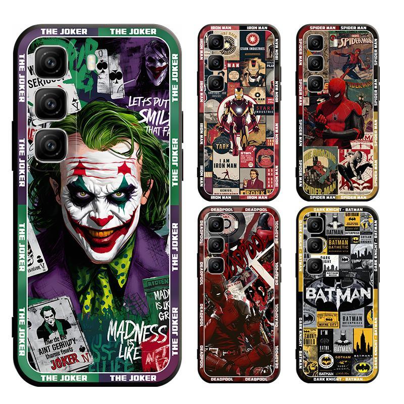 เคสสําหรับ infinix hot 50 pro plus + 4G 5G X6720 X6880 X6881 X6882 Marvel Comics Case Soft Cover