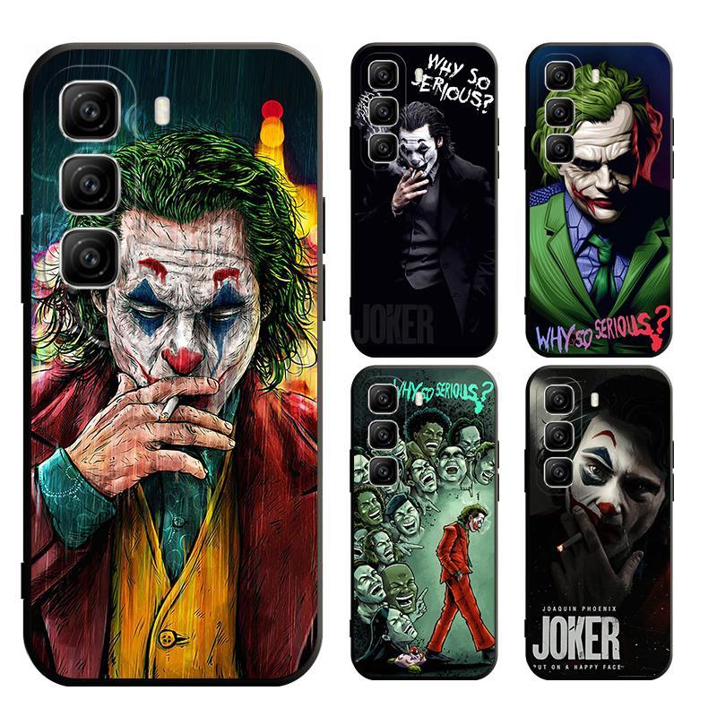 เคสสําหรับ infinix hot 50 pro plus + 4G 5G X6720 X6880 X6881 X6882 Joker the Clown Case Soft Cover
