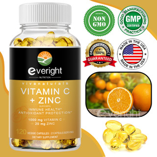 วิตามินซีพร้อมแคปซูลสังกะสีสําหรับสารต้านอนุมูลอิสระ Anti-Ag…