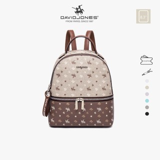 David jones Paris Women Backpack Pu Leather Print