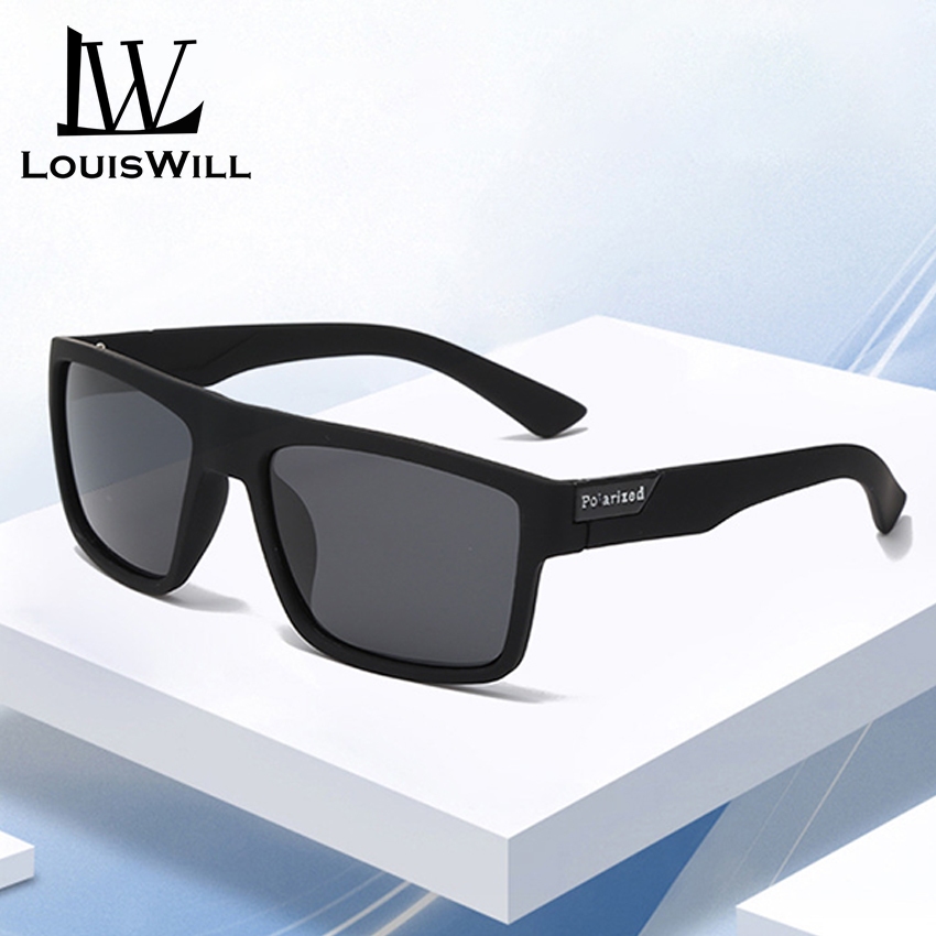 Louiswill แว่นตากันแดด เลนส์โพลาไรซ์ Uv400 น้ําหนักเบา เหมาะกับการวิ่ง ขี่จักรยาน เล่นกีฬากลางแจ้ง สําหรับผู้ชาย และผู้หญิง