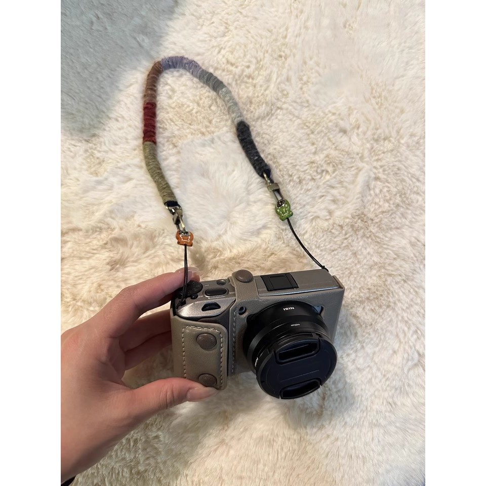 เหมาะสําหรับ Ricoh GR3/GR3X HDF การ์ดฝาครอบป้องกันกล้องหนังแกะ