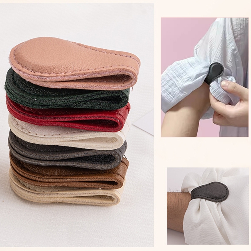 หยุนหยวน หนังหัวเข็มขัดแม่เหล็กบนแขนเสื้อและขากางเกงโดยไม่ต้องเย็บเหมป้องกันกางเกงจากการลากบนพื้นคลิปหัวเข็มขัดแม่เหล็กที่แข็งแกร่งเพื่อปิดกางเ - รูปที่ 4