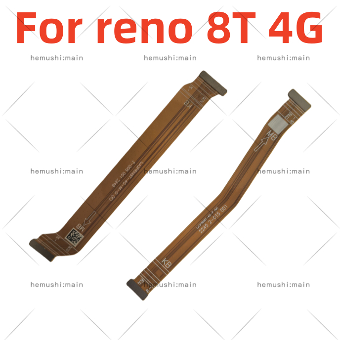 Oppo Reno 8T เมนบอร์ดบอร์ดหลัก UI จอแสดงผล LCD ชาร์จ Flex Ribbon สําหรับเปลี่ยน