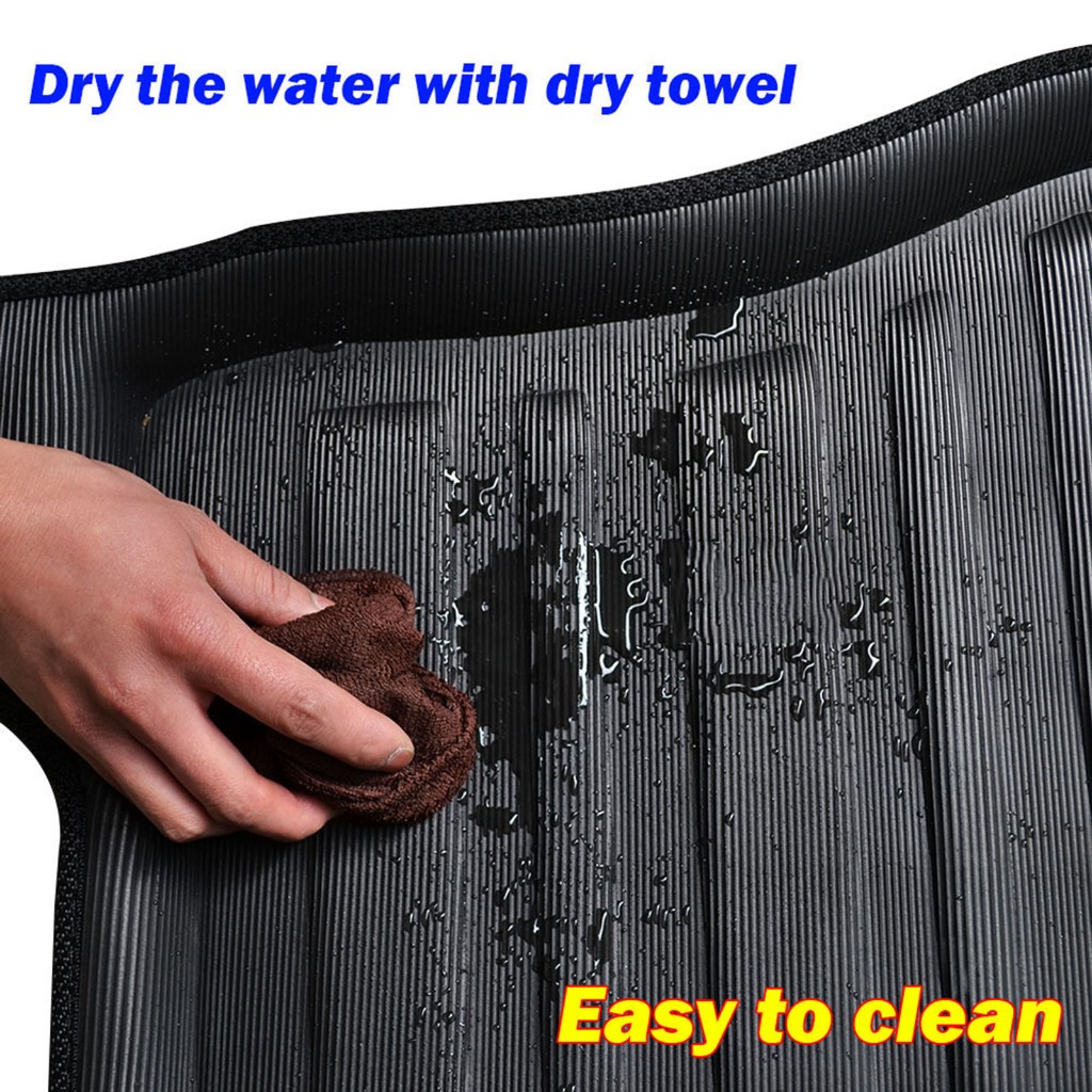 Cargo Liner Mat Trunk ถาดสําหรับ Suzuki Jimny JB23 JB33 JB43 JB53 1998-2017 ด้านหลัง Trunk Boot ถาดพรมลื่น Custom Fit OEM - รูปที่ 4