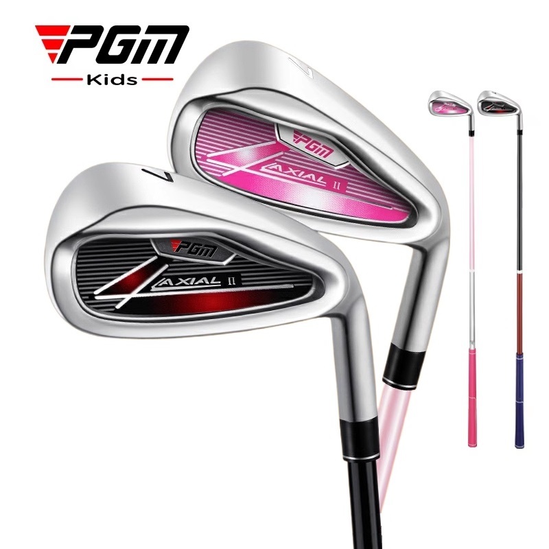 PGM GOLF AXIAL เหล็กกอล์ฟขวา 7 และกอล์ฟคลับลิ่มทรายสําหรับ 3 ถึง 12 ปีเด็กผู้หญิง
