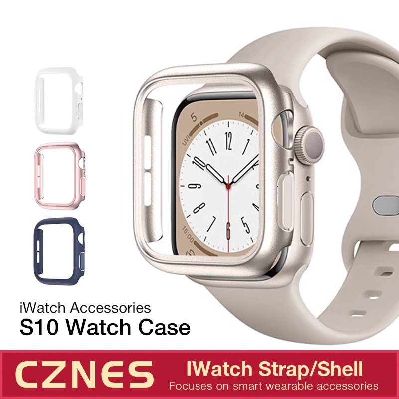 IWatch Frame Hard Case Half-Covered Case Frame Case Protective Case Shock-resistant Case S10 Watch C