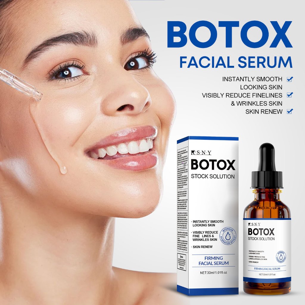 30ml Botox Face Serum: Botox Stock Solution เซรั่มบํารุงผิวหน้า - Botox ในขวด Instant Face Lift & An