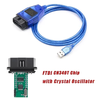 Vag KKL 409.1 OBD2 สายวินิจฉัย USB พร้อม FTDI FT232RL / CH340T อินเทอร์เฟซเครื่องสแกนเนอร์สําหรับ VW Audi Volkswagen