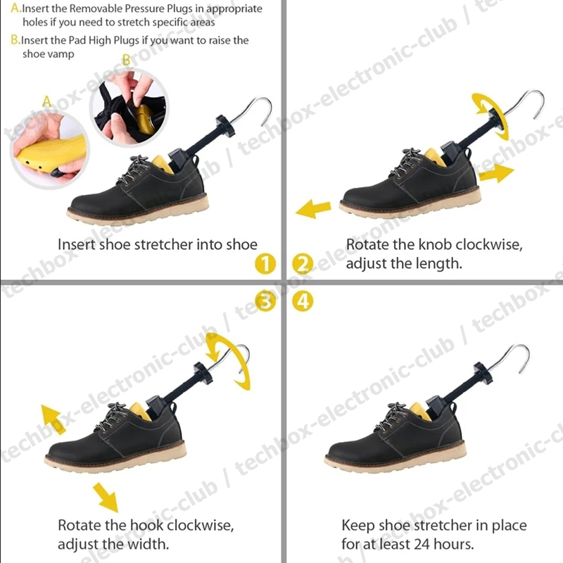 【สินค้าพร้อมส่ง】ขยายรองเท้า ที่ดันทรงรองเท้า แบบปรับได้ ที่ขยายรองเท้า ความยาวและความกว้างที่ปรับได้ ขยายได้ 0.5-1 ซม ทั้งชายหญิงปรับได้หลายระดับ