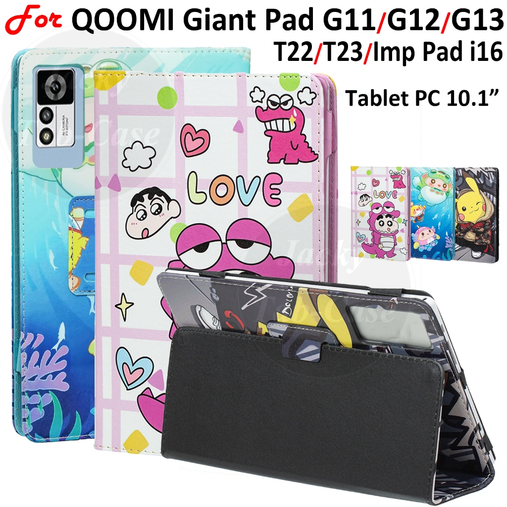 For QOOMI Tablet PC 10.1" Giant Pad G11 G12 G13 T22 T23 Imp Pad i16 Android 12 13 4G 5G Lighter Thin