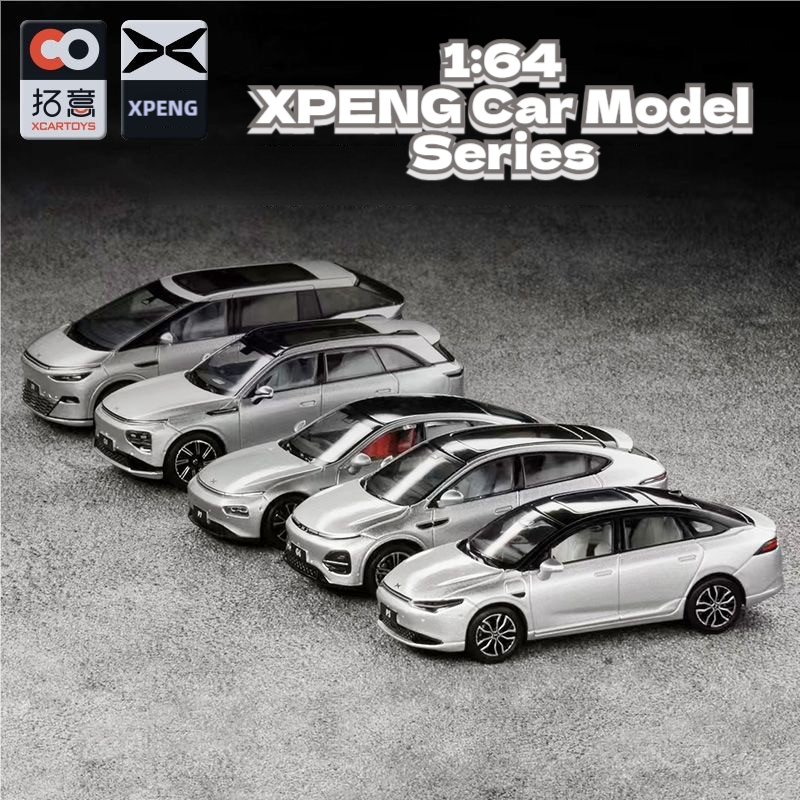 Xcartoys拓意 1/64 XPENG P5 P7 G6 G9 X9 โมเดลรถ รถของเล่น สําหรับเด็กผู้ชาย ของขวัญวันเกิด ของเล่นเด็ก รถสะสม#peetyeee