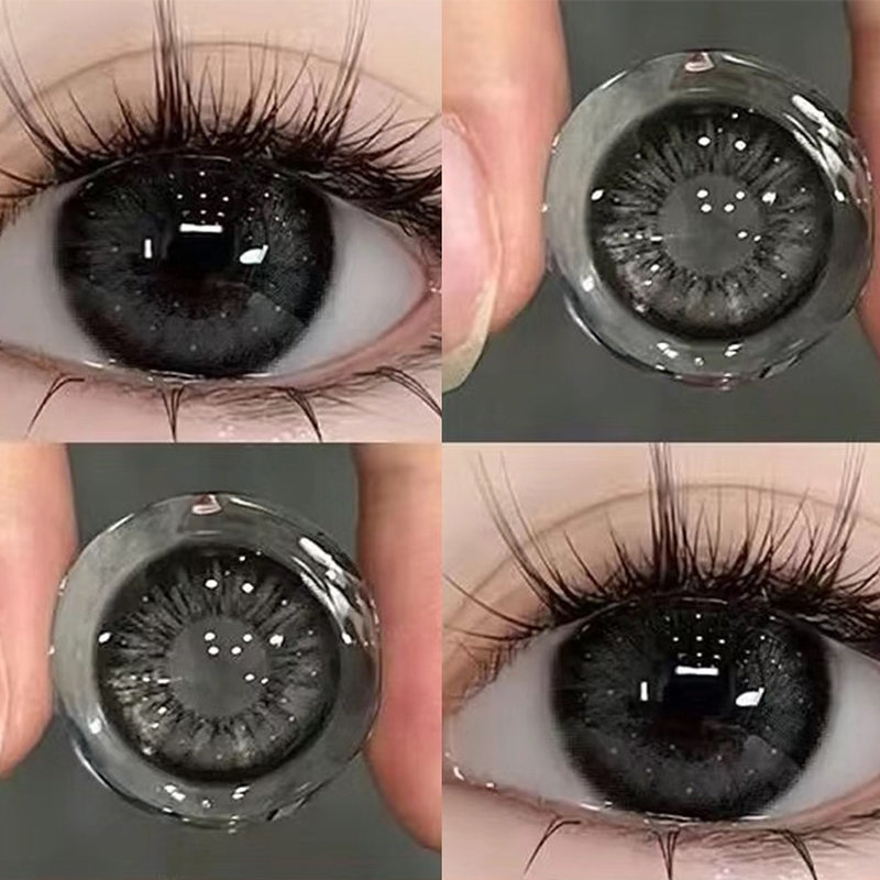 O2girl (COD) คอนแทคเลนส์ 1 คู่ 0°-800° คอนแทคเลนส์รายวัน สามารถใช้ได้หนึ่งปี เลนส์มินิน่ารัก 14.2-14