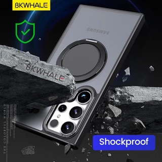 BKWHALE Magnetic Bracketเคสโทรศัพท์สําหรับSasmung Galaxy S26 S24 S25 Ultra S23 Ultar Plus S26Ultra S26+ S24 + S25+ S24+ S23+ S24FE S23FE S23FE S23FE S23