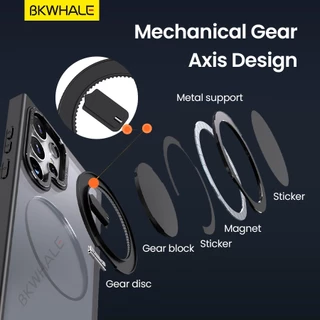 BKWHALE Magnetic Bracketเคสโทรศัพท์สําหรับSasmung Galaxy S26 S24 S25 Ultra S23 Ultar Plus S26Ultra S26+ S24 + S25+ S24+ S23+ S24FE S23FE S23FE S23FE S23