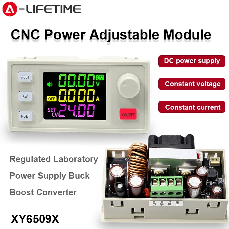Xy6509x CNC Power โมดูลปรับ DC Power Supply CC CV Regulated ห้องปฏิบัติการแหล่งจ่ายไฟ Buck Converter