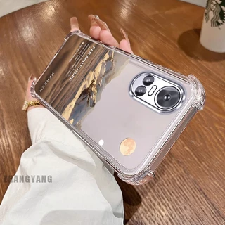 New สีcase สําหรับ OPPO RENO 10 5G RENO 10 Pro 5G สี่มุม electroplated anti drop รูปแบบเคสโทรศัพท์ความงามภูมิทัศน์รูปแบบ TPU ซิลิโคนนุ่มกรณี
