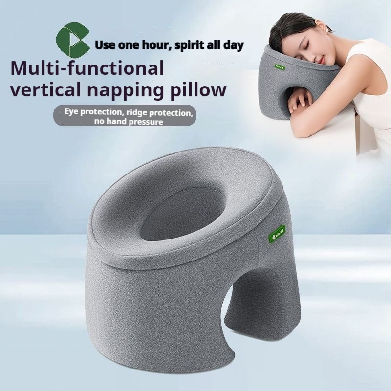 หมอนงีบสําหรับผู้ใหญ่ Ergonomic Memory Foam Siesta หมอนสําหรับผู้ใหญ่วัยรุ่นสบายหมอนพยุงแขนนุ่มสําหรับโต๊ะ