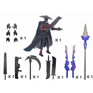 ใหม่หุ่นยนต์หุ้มเกราะ Action Figure Lucky 13 3D พิมพ์ประกอบของเล่น Dummy 13 Action Figure ประกอบของเล่นหุ่นยนต์ Titan 13 ของขวัญสําหรับเด็กรุ่น
