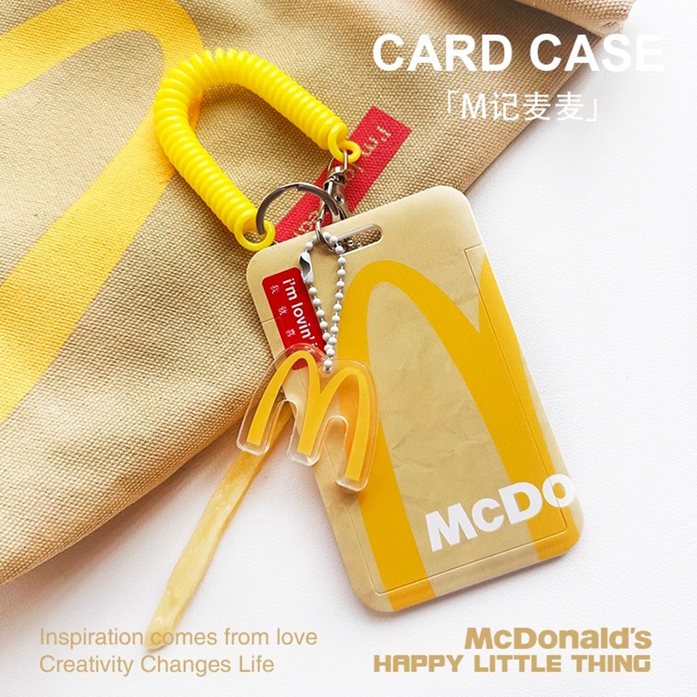 M Kee M Mai Card Holder ชายหญิง Campus Canteen Bus Subway Access Control กล่องเก็บเอกสาร