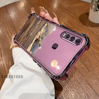 New สีcase สําหรับ vivo y11 y12 y15 y17 y19 สี่มุม electroplated anti drop รูปแบบเคสโทรศัพท์ความงามภูมิทัศน์รูปแบบ TPU ซิลิโคน soft case