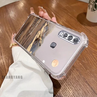 New สีcase สําหรับ vivo y11 y12 y15 y17 y19 สี่มุม electroplated anti drop รูปแบบเคสโทรศัพท์ความงามภูมิทัศน์รูปแบบ TPU ซิลิโคน soft case