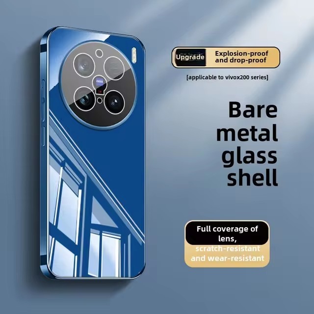 Glossy Comfortabl อะคริลิคปกหลังกล้องปกป้องเคสโทรศัพท์สําหรับ vivo x300 x200 pro mini X300S x100 x100s x200s ultra x90 plus กระจกฝาครอบแผ่น ราคา ถูกที่สุด ดีลบีเคเค แกลเลอรีภาพที่ 7