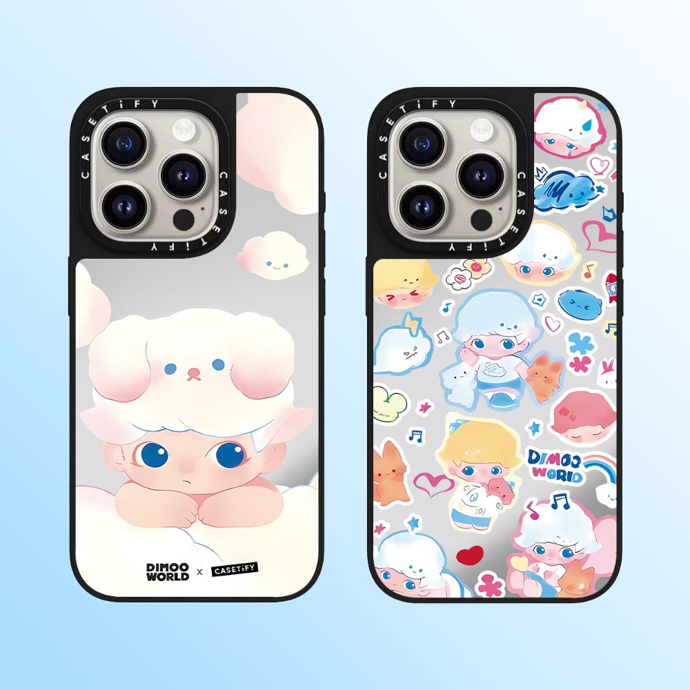 Casetify น่ารัก Boy คุณภาพสูงกระจกเคสโทรศัพท์เหมาะสําหรับ iPhone 16promax 16pro 16 plus 15 promax 14 promax 15 pro 14 pro 13 pro 12 แฟชั่น Anti Drop Hard Case Mate