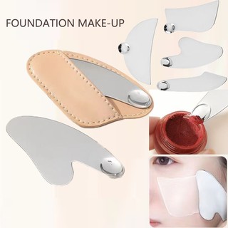 304 Steel Foundation Make-up Blade Foundation Applicator แต่งหน้าครีม Scoop แปรงแต่งหน้า Beauty Board แต่งหน้าสี Palette