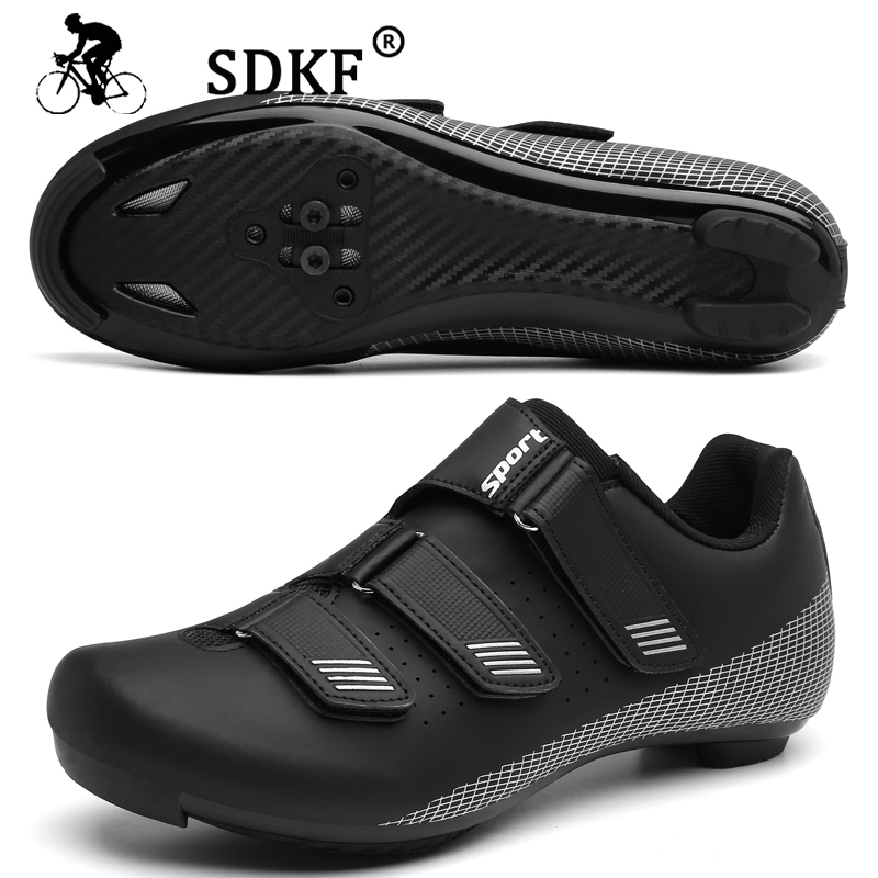 [Cycling Sports] รองเท้าปั่นจักรยาน คาร์บอนไฟเบอร์ น้ําหนักเบา กันลื่น หมุนได้ ขนาดใหญ่ สําหรับผู้ชาย และผู้หญิง MTB