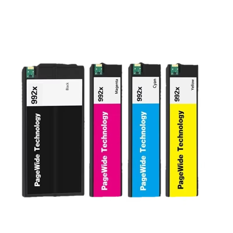 1PC 992 992X ตลับหมึกหมึก PageWide 755dn 774dn 777z 777zs 750dn 750dw 772dn 772dw เครื่องพิมพ์