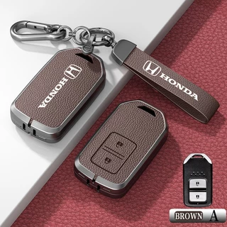 Honda CRV รถ Remote Key Case ใช้งานร่วมกับ Honda Jazz/Accord/Civic fc-fk/City( top)/ Hatchback/CRV/HRV/BRV Key Cover พวงกุญแจ