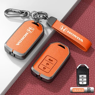 Honda CRV รถ Remote Key Case ใช้งานร่วมกับ Honda Jazz/Accord/Civic fc-fk/City( top)/ Hatchback/CRV/HRV/BRV Key Cover พวงกุญแจ