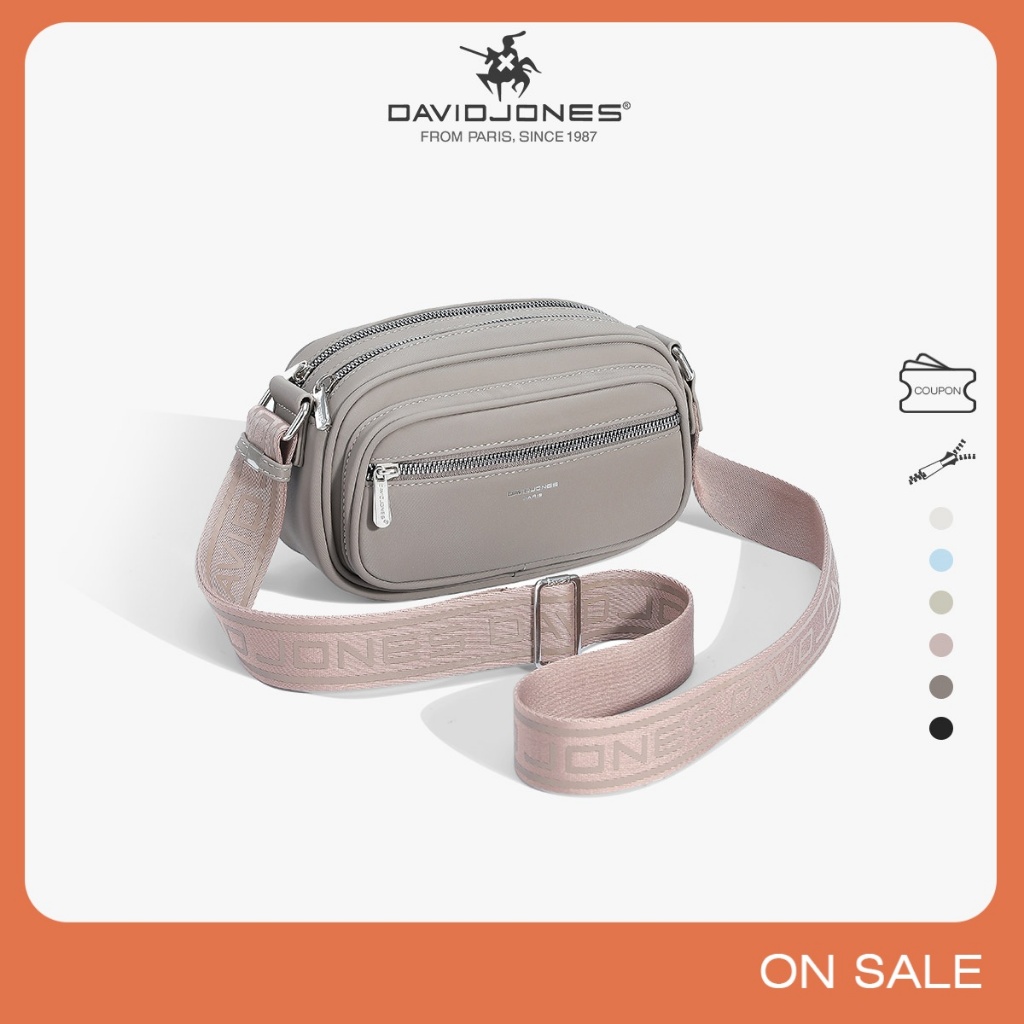 David Jones Paris กระเป๋าสะพายไหล่ แฟชั่นสําหรับสตรี