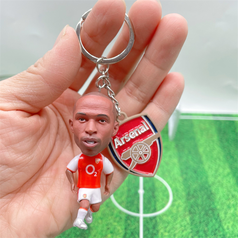 SOCCERWE ARS FC Alloy Badge & Henry PVC พวงกุญแจตุ๊กตา