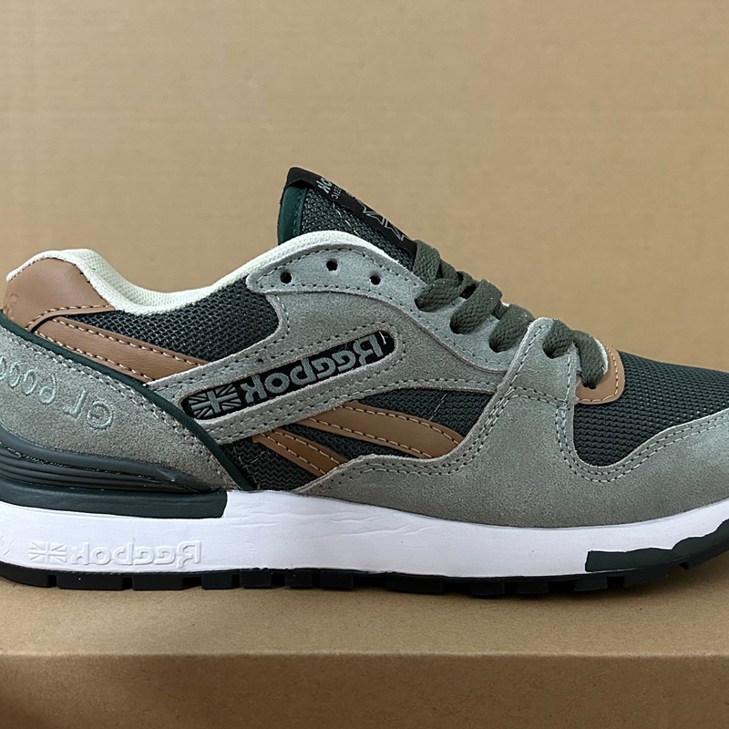 (xxlsg2) สินค้าใหม่ใหม่ Reebok GL6000 คลาสสิก Retro กีฬารองเท้าวิ่งลําลอง Kasut Larian Kasual Sukan 