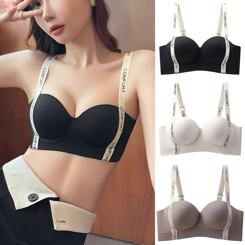 🔥Nico Bra🔥ชุดชั้นใน บราผู้หญิง บราหนา ไซส์ใหญ่ หนา 3 ซม. ดันทรง ไร้ตะเข็บ นุ่ม สไตล์สตรี