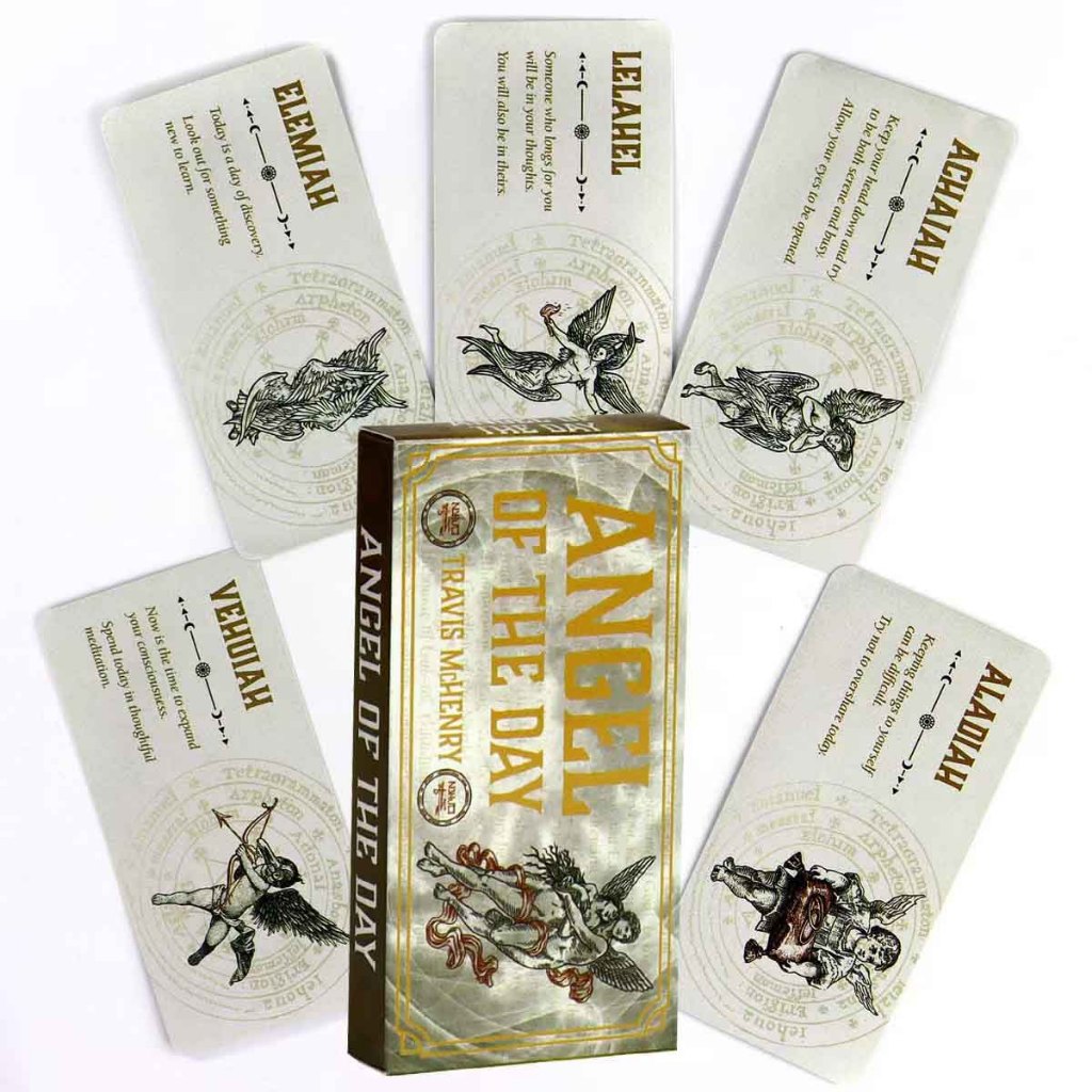Angel of the Day Oracle Deck Card Games ไม่มีคู่มือ