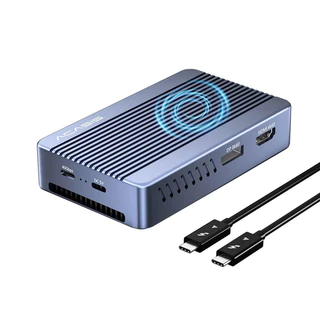 ACASIS Enclosure Docking Stationเข้ากันได้กับBolt 4/3 M.2 NVME SSD Hard Disk Case Multi function Type-C To PD fast charge 4K60 USB3.1 พอร์ตสําหรับแล็ปท็อป docking station exp