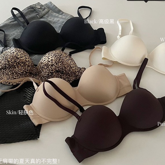 bearbra เสื้อชั้นใน ผ้าฝ้าย บราดันนม และผ้าไม่โรล็อก 1/2 ถ้วย สําหรับแป้ง AB ไร้ตะเข็บ