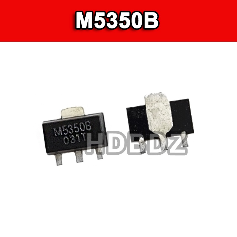 3~10pcs M5350B SOT89 5V Micro Power Three-End แรงดันไฟฟ้าชิป IC SMD