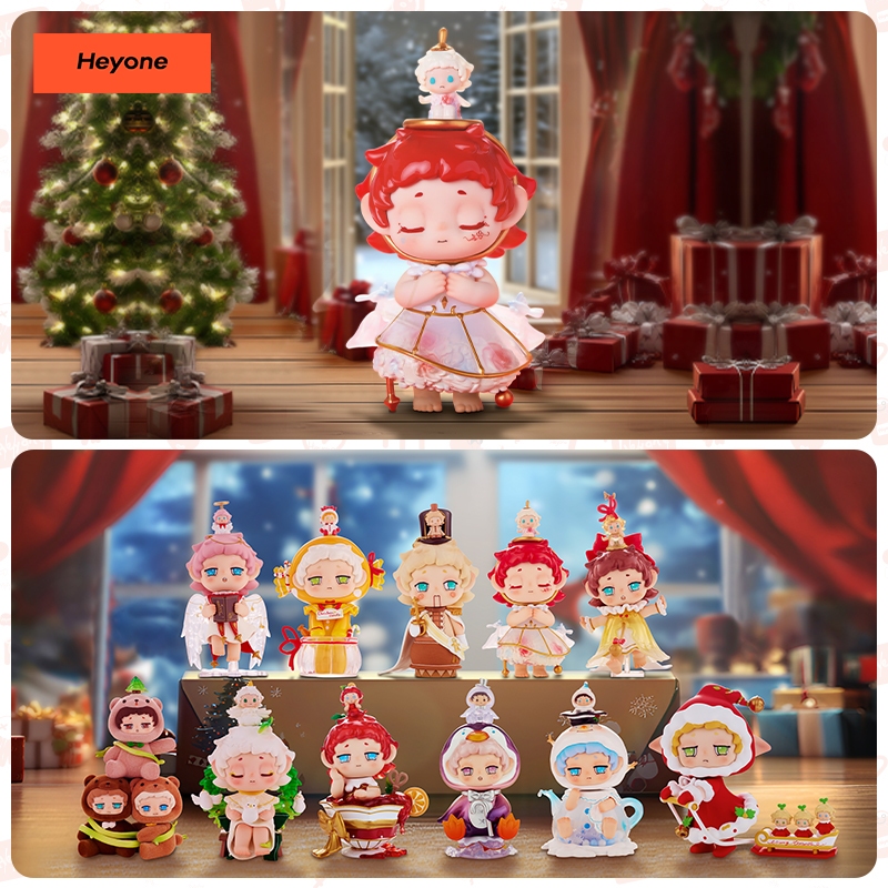Heyone Heatup Faya Faya- Ständchen of Snow Kingdom Mystery Box กล่องตาบอด Action รูปน่ารักของขวัญ-เต็มกล่อง