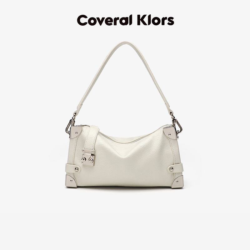 COVERAL KLORS Platinum Light Luxury Underarm Small Square Bag CK2473736