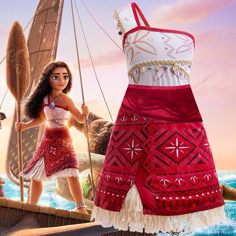 Hot Moana 2 Moana คอสเพลย์สาวแสดงชุดชุด Maui