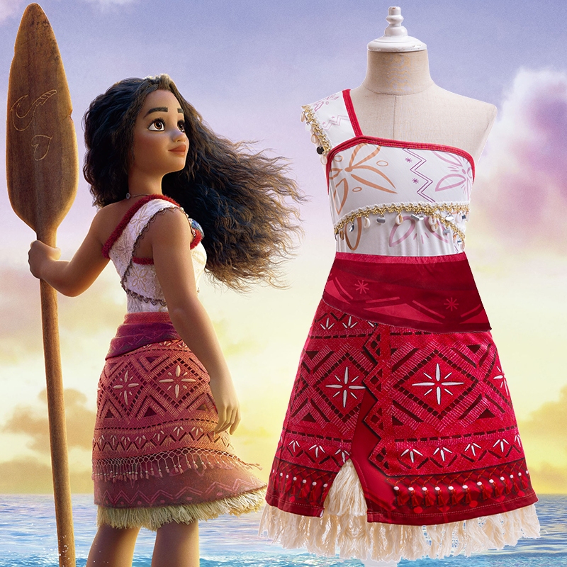 Hot Moana 2 Moana คอสเพลย์สาวแสดงชุดชุด Maui