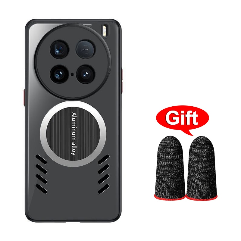 สําหรับ Vivo X100 Ultra กรณีอลูมิเนียมกระจายความร้อน X100Ultra Graphene Cooling สําหรับ Vivo X100S P