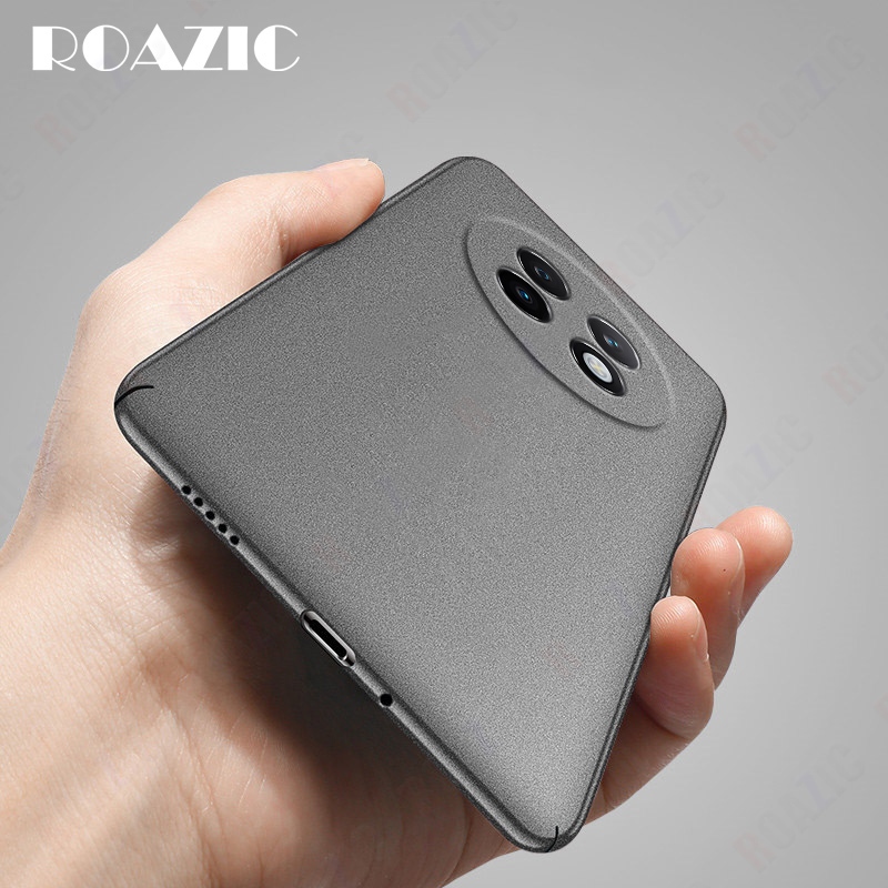 สําหรับrealme 13 + 5Gเคสโทรศัพท์Hard SandstoneพลาสติกSlim Coverป้องกันลายนิ้วมือFrostedกลับปลอกSYKD01 – โปรปัง